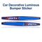 Car Decorative Luminous Bumper Sticker (CED11)