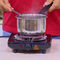 1000 Watt Electric Flameless Cooking Stove With Heat Adjustment (ECS14)