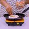1000 Watt Electric Flameless Cooking Stove With Heat Adjustment (ECS14)