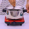 1000 Watt Electric Flameless Cooking Stove With Heat Adjustment (ECS14)