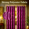 Pack of 2 Wine Elegance Door Curtain (CU20)