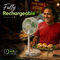 USB Rechargeable Mini Telescopic Folding Fan (EF46)