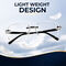 Rimless Bifocal Adaptive Power Reading Glasses Buy 1 Get 4 Free (5BORG1)