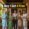 Rimless Coloured Adaptive Power Reading Glasses Buy 1 Get 4 Free (5OC2RG2)
