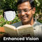Rimless Foldable Adaptive Power Reading Glasses (FORG1)