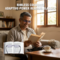 Rimless Coloured Adaptive Power Reading Glasses (OC2RG1)
