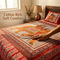 Rajasthani Elephant Cotton Rich Double Bedsheet With 2 Pillow Cover (DBS40)