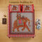 Rajasthani Elephant Cotton Rich Double Bedsheet With 2 Pillow Cover (DBS40)