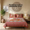 Rajasthani Elephant Cotton Rich Double Bedsheet With 2 Pillow Cover (DBS40)