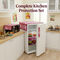 5 Pcs Fridge Cover Set With Oven Cover + 10 Free Gifts (5FC11)