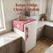 5 Pcs Fridge Cover Set With Oven Cover + 10 Free Gifts (5FC11)