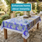 Waterproof Royal Blue 6 Seater Dining Table Cover (TC5)
