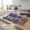 5 Pcs Fridge Cover Set With 10 Free Gifts (5FC12)