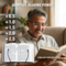 Rimless Bifocal Adaptive Power Reading Glasses Buy 1 Get 3 Free (4BORG2)