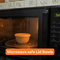 Pack of 3 Microwaveable Stainless Steel Bowl Set With Airtight Lids + Free 3 Serving Spoons (3MB4)