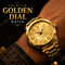 Golden Watch + 2 Chain + Bracelet + Ring (MGW2CBR23)