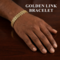 Golden Watch + 2 Chain + Bracelet + Ring (MGW2CBR24)