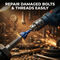 Heavy Duty External Chamfer Tool For Damaged Bolts and Metal Rods (HT108)