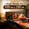 Pack of 7 Double Bedsheets Set With 2 Blankets (7BS2FB2)