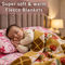 Pack of 5 Beautiful Home Double Bedsheets Set With 2 Blankets (5BS2FB)