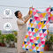 Pack of 5 Beautiful Home Double Bedsheets Set With 2 Blankets (5BS2FB)