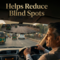 Car Anti Glare Wide Angle Curved Rear View Mirror (IRVM4)