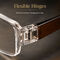 Rimless Bifocal Coloured Adaptive Power Reading Glasses Buy 1 Get 3 Free (4BOC6RG2)