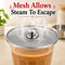 Pack of 6 Stainless Steel Lids For Cup & Glass (LCG)