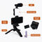Remote Controlled Smart Video Making Kit With Inbuilt Flood Light + Mic + Tripod With Single Bluetooth (SVMK3)