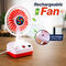 Rechargeable High-Speed Fan With Emergency Light (EF39R)