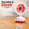 Rechargeable High-Speed Fan With Emergency Light (EF39R)