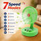 Rechargeable High-Speed Fan With Emergency Light (EF38G)