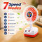 Rechargeable High-Speed Fan With Emergency Light (EF39P)