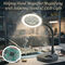 Dual lens Magnifier With LED Light And Flexible Neck For Mobile Repairing (DMF1)