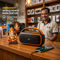 Solar Radio With Big Flash Light and Powerbank Function Bluetooth Speaker (BLS28)