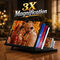 3D-Screen Magnifier with Eyes Protection Enlarged (3DMPE4)