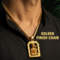 Hanuman Pendant With Golden Chain (SJPN13)