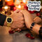 Mens Golden Watch With Free Ladies Designer Watch (MLGW20)