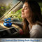 Car Dashboard Solar Rotating Double Ring Perfume (CDSR)
