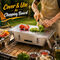 Portable Stainless Steel Foldable Barbeque Grill (1PCBG3)