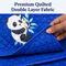 5 Pcs Panda Print Quilted Fridge Cover Set With 10 Free Gifts (5FC13)