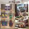 5 Pcs Panda Print Quilted Fridge Cover Set With 10 Free Gifts (5FC13)
