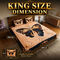 3D Butterfly King Size Bedsheet With 2 Pillow Cover (DBS41)