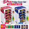 5 Pcs Fridge Cover Set With 10 Free Gifts (5FC15)