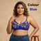 Pack of 3 Attractive Non Padded Full Coverage Lacy Net Bra (3FCB11)
