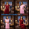 Satin Look Free Size Night Wear For Women BOGO (2NS2)