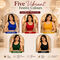 Pack of 5 Sleeveless Stretchable Ready To Wear Blouses (5SB1)