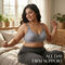 Pack of 6 Attractive Printed Medium Coverage Non Padded Dailywear Bra For Heavy Bust (6PBR3)