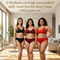 6 Medium Coverage Non Padded Daily wear Bra For Heavy Bust with Panty Set (6BP1)