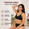 6 Medium Coverage Non Padded Daily wear Bra For Heavy Bust with Panty Set (6BP1)